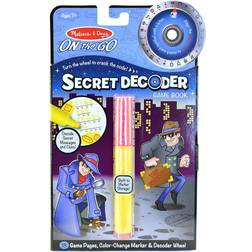 Melissa & Doug On the Go secret decoder game book
