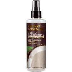Desert Essence Hair Defrizzer and Heat Protector Coconut 8.5 fl oz