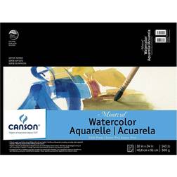 Canson Montval Watercolor Paper 18 in. x 24 in. pad of 12 140 lb. cold press