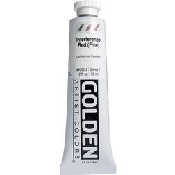 Golden Iridescent and Interference Acrylics interference red fine 2 oz