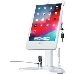 CTA Digital Desk Mount for iPad, iPad Air, iPad Pro, Card Reader Whi