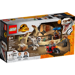 Lego Jurassic World Atrociraptor Dinosaur Bike Chase 76945