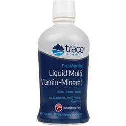 Trace Minerals Research Liquid Multi Vitamin-Mineral, Berry 887 ml