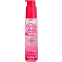 Giovanni 2chic Ultra-Luxurious Super Potion Silkening Hair Serum with Cherry Blossom & Rose Petals 2.75 fl oz