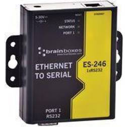 Brainboxes ES-246 Serial Adapter DIN Rail Mountable TAA Compliant