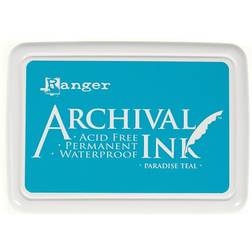 Ranger Archival Ink paradise teal 2 1 2 in. x 3 3 4 in. pad