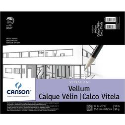 Canson Vidalon Tracing Vellum 14 in. x 17 in. pad of 50 sheets