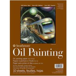 Strathmore 400 Series Oil Painting Pad 9 in. x 12 in. 10 sheets