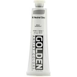 Golden Heavy Body Acrylics neutral gray 6 2 oz