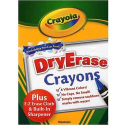 Crayola Washable Dry-Erase Crayons 8pcs