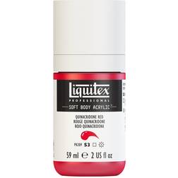 Liquitex Professional Soft Body Acrylic Color Multi Cap Bottles quinacridone red 2 oz