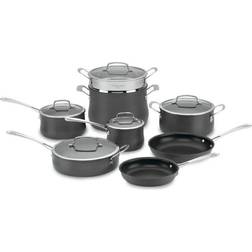 Cuisinart Contour Hard Anodized Cookware Set with lid 13 Parts