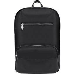 McKlein N Series Brooklyn Nylon Contour Laptop Backpack 15" - Black