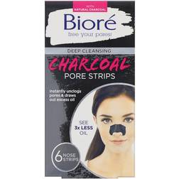 Bioré Charcoal Nose Strips 6-pack