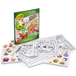 Crayola Shopkins Coloring and Sticker Book