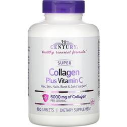 21st Century Super Collagen Plus Vitamin C 1000mg 180 pcs