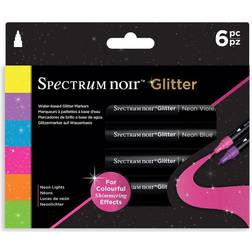 Spectrum Noir Spectrum Noir Glitter Marker-Neon Lights 6pc