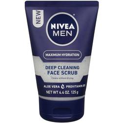 Nivea Men Deep Cleaning Face Scrub Maximum Hydration 4.4 oz (125 g)