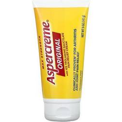Aspercreme Original Pain Relief Cream with 10% Trolamine Salicylate Max Strength Fragrance-Free 5 oz (141 g)