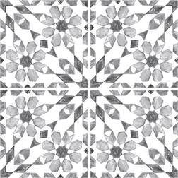 Fine Decor In Home Peel and Stick Backsplash Tiles 4 Piece Catalan NH2961
