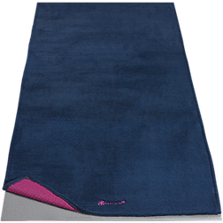Gaiam Grippy Yoga Matt Towel Vivid Blue/Fuchsia