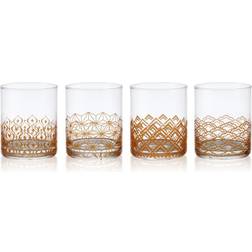 Mikasa Art Deco Double Old Fashioned Whisky Glass 38.4cl 4pcs