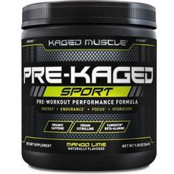 Pre-Kaged Sport Mango Lime 20 Servings Pre-Workout Kaged Muscle
