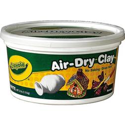 Crayola Air-Dry Clay 2.5 lb. tub white