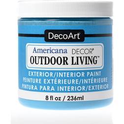 Deco Art Americana Decor Outdoor Living Paint turquoise sky 8 oz