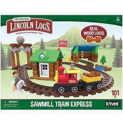 Lincoln Logs Sawmill Train Express, Multicolor One Size