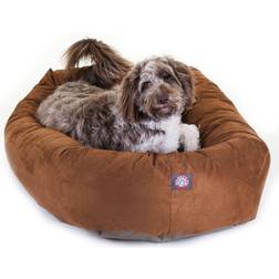 Majestic Suede Bagel Whole Dog Bed Extra Large