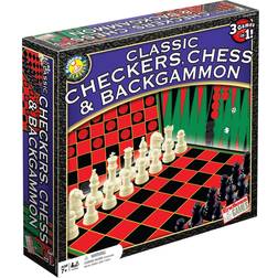 Endless Classic Checkers Chess & Backgammon
