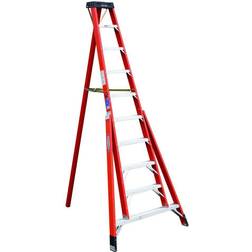 Werner 10' Fiberglass Tripod Step Ladder FTP6210