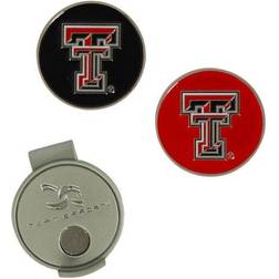 Team Effort Texas Tech Red Raiders Hat Clip & Ball Markers Set
