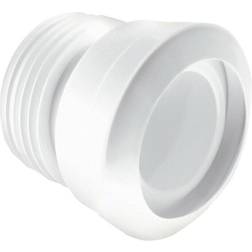 Mcalpine Straight Pan Connector (Dia)112mm White