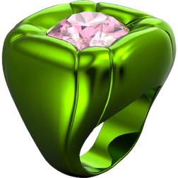 Swarovski Dulcis Cocktail Ring - Green/Pink