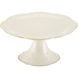 Lenox French Perle Medium Pedestal Cake Plate 21.59cm
