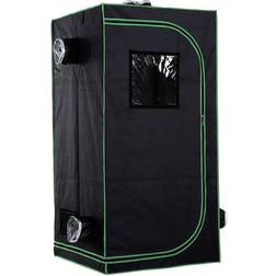 OutSunny Hydroponic Plant Grow Tent 160cm Stainless steel