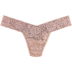 Hanky Panky Daily Lace Low Rise Thong - Taupe