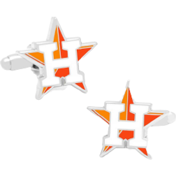 Cufflinks Inc Houston Astros Cufflinks -Silver/Yellow/Orange/White