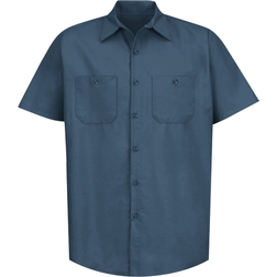Red Kap Industrial Work Shirt - Dark Blue