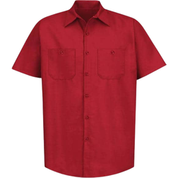 Red Kap Industrial Work Shirt - Red
