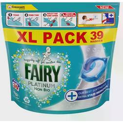 Fairy Platinum Non Bio Washing Liquid Capsules 39 Washes