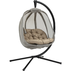 OutSunny Hanging Egg Chair with Stand Hang Chair