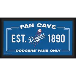 Fanatic Los Angeles Dodgers Framed Fan Cave Collage