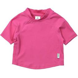 Green Sprouts Short Sleeve Rashguard Shirt - Hot Pink