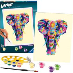 Ravensburger CreArt Funky Elephant Paint by Numbers