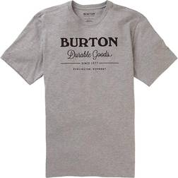 Burton MB Durable Goods Short Sleeve T-shirt Unisex - Grey Heather