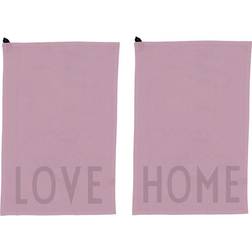 Design Letters Favourite Kitchen Towel Purple (60x40cm)