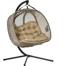 OutSunny Double Hanging Egg Chair Hang Chair